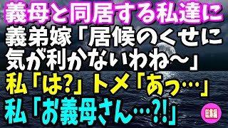 【スカッと総集編】姑と同居する私達の元に毎週帰省する義弟嫁「居候のくせに気が利かないわね～」→私「は？」トメ「あっ…」私「お義母さん！？」【修羅場】