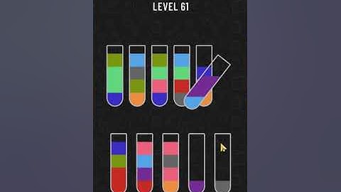 Water Sort Puzzle level 61 | Gameplay Mobile Games