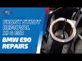 4 wheel drive BMW Front Strut Removal and Installation | BMW E9x Xi | 2006 E90 325Xi