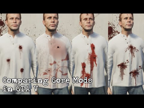 Comparing Gore Mods in GTA V