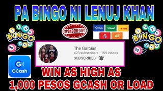 Pabingo Ni Lenuj Khan Sponsored By The Garcias - Win As High As 1000 Pesos