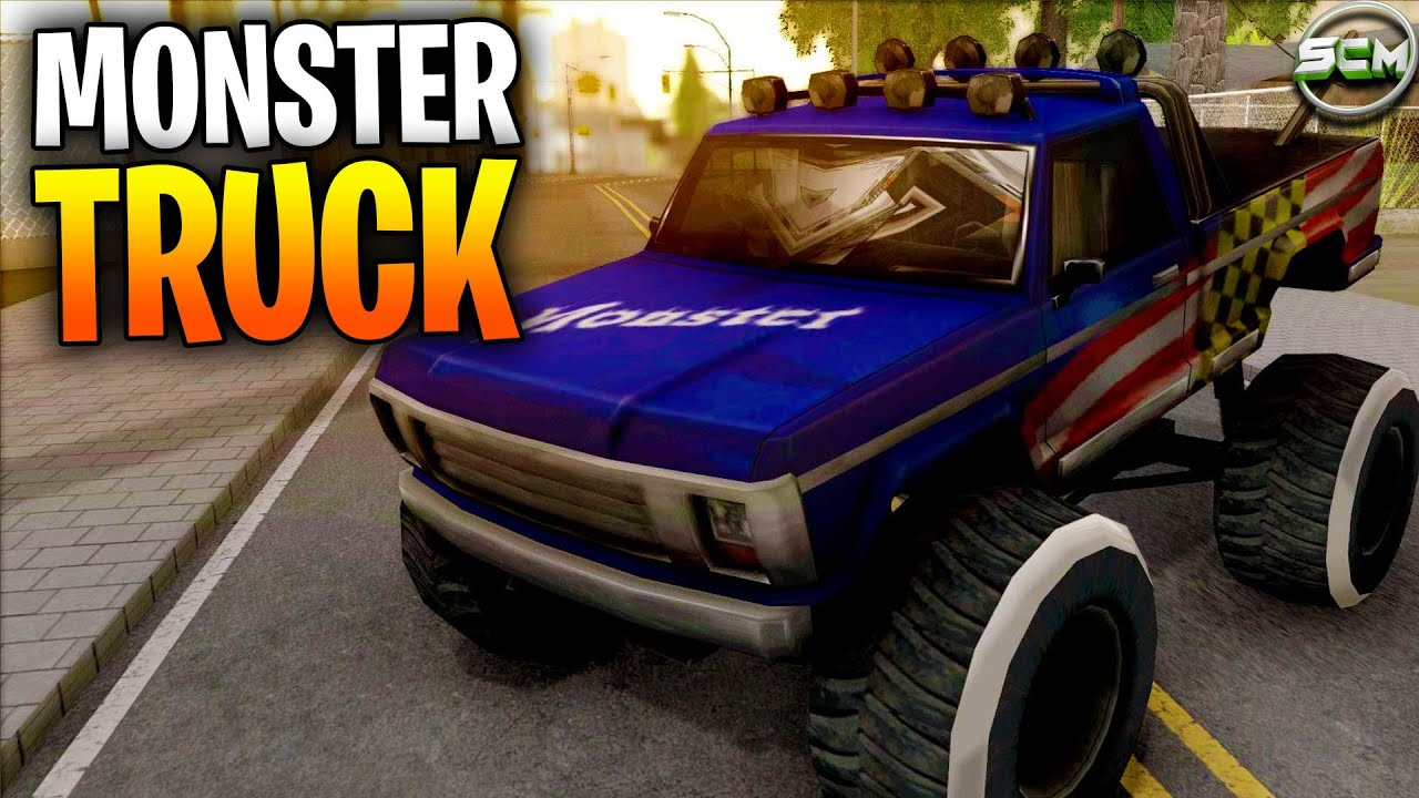 GLITCH MONSTER TRUCK GTA SAN ANDREAS DEFINITIVE EDITION CHEAT CODE 