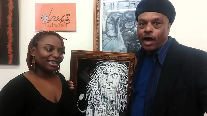 Andrea Slaughter with Tony Hogues promo