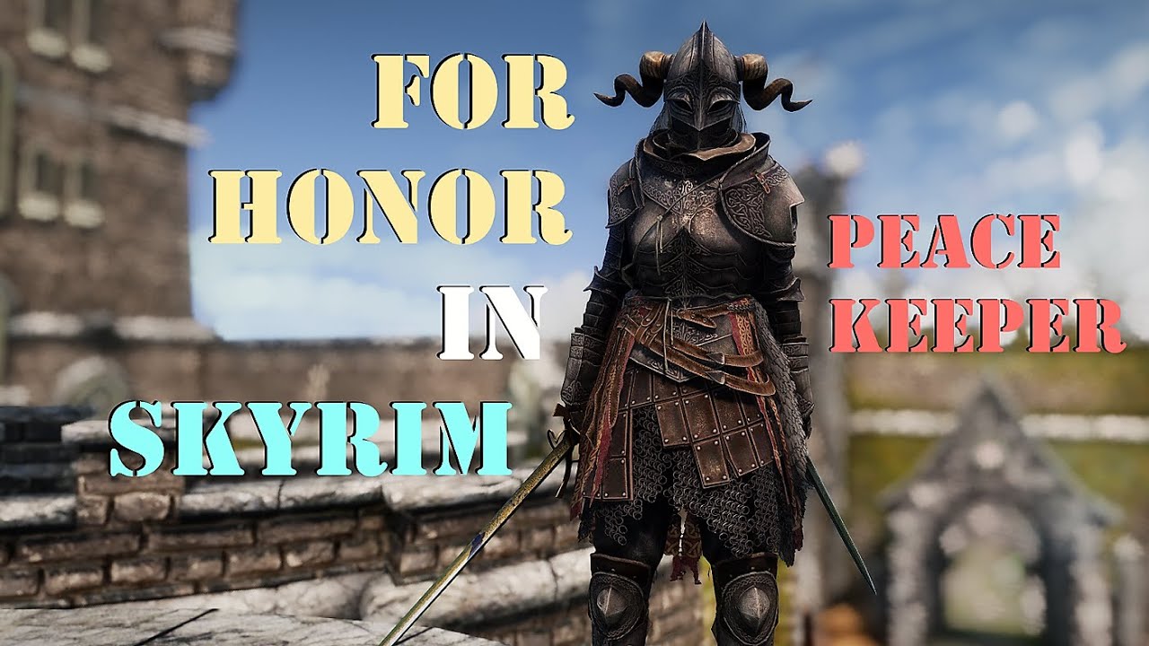 For Honor in Skyrim I Valkyrie I MCO spear Animation at Skyrim Special  Edition Nexus - Mods and Community