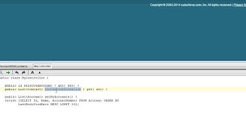 Nexstara Salesforce Visualforce Workbook Walkthrough - Tutorial 13 - Using Custom Controllers