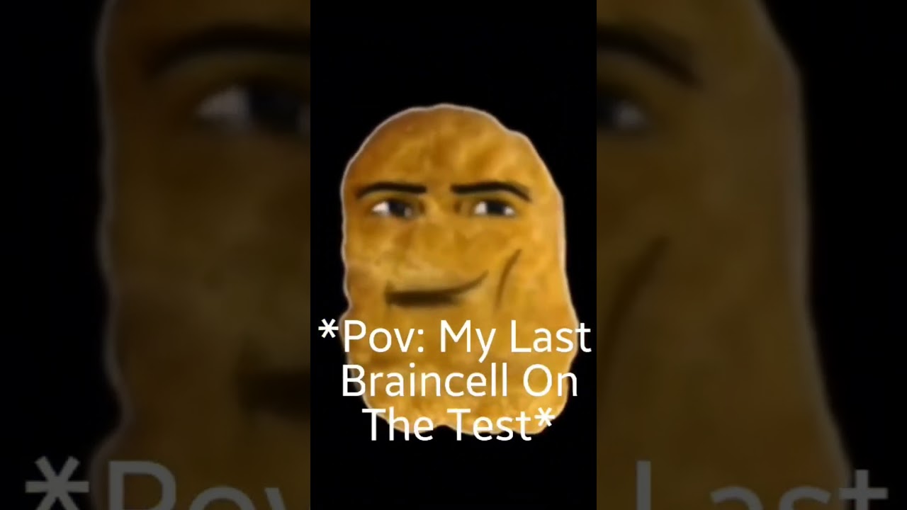 Pov: My Last Braincell On Math Test 