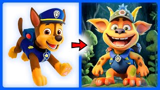 🧌 PAW PATROL as TROLL 🦴 All Characters