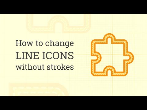 Tutorial: How to change line icons without strokes
