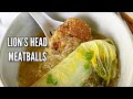 How to make lions head meatballs