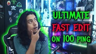 Ultimate fast fortnite edite on 100 ping ? اموزش ادیت سریع فورتنایت روی پینگ صد