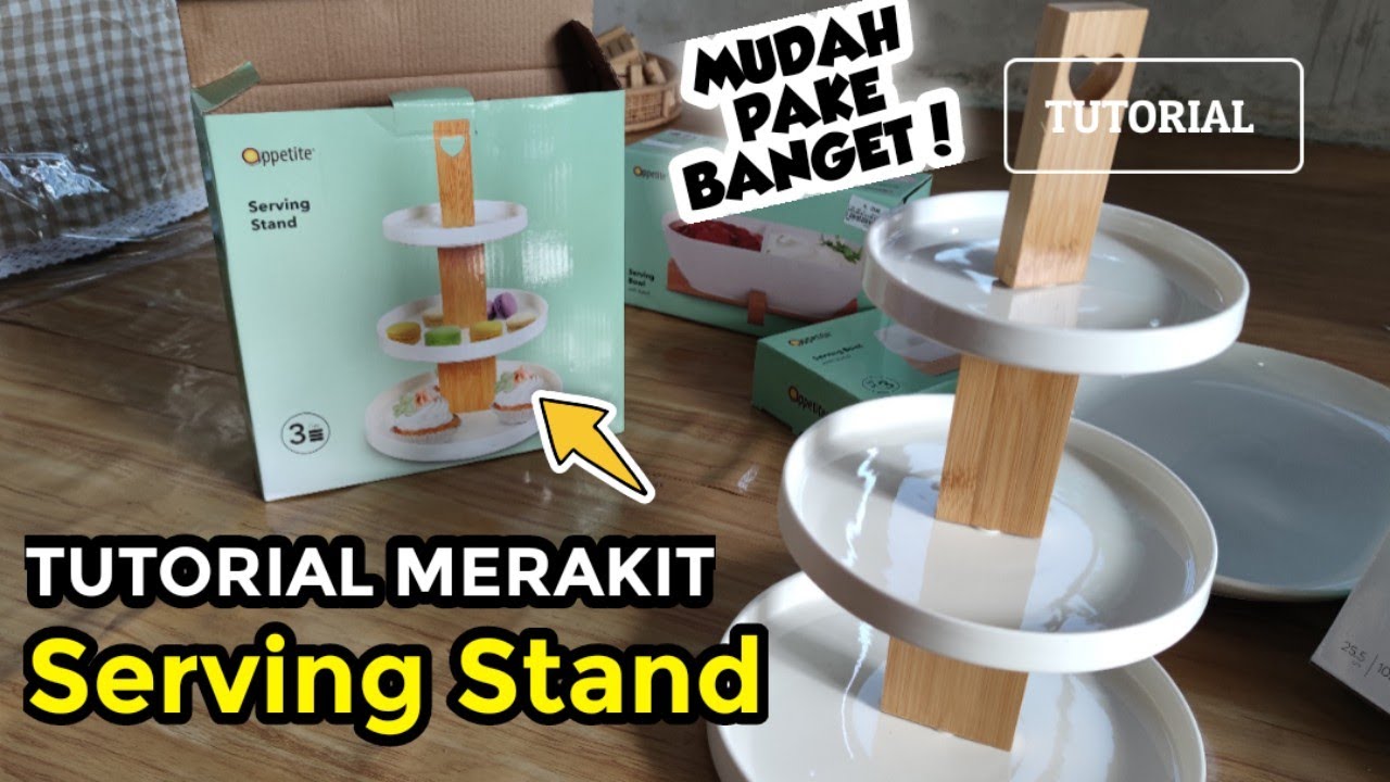 Tutorial Merakit Serving Stand Informa YouTube