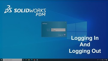 Logging In and Logging Out - Day In The Life - SOLIDWORKS PDM User Series