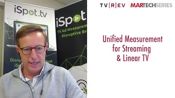 Sean Muller   Unified Ad Measurement TVREV MARTECH