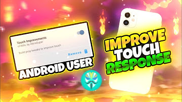 IMPROVE TOUCH RESPONSE l WITH MAGISK MODULE l TOUCH IMPROVEMENT MAGISK MODULE FOR BGMI l Dcrate