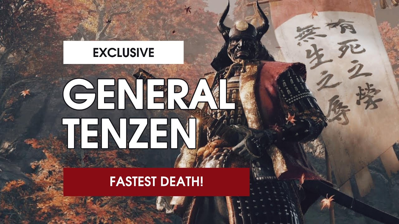 best trick to kill General Tenzen in Sekiro 