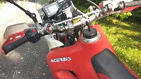 Honda XR 650R Electric start  E-start