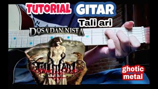 Tutorial gitar | Tali ari - dosa dan nista
