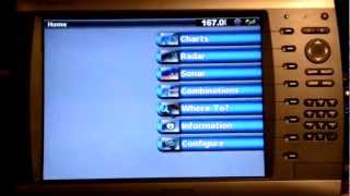 Burger banner Furnace Garmin 4012 / 4212 Chartplotter Basic Operation - Keys Menus Split Sonar  Radar Navigation HD Video - YouTube