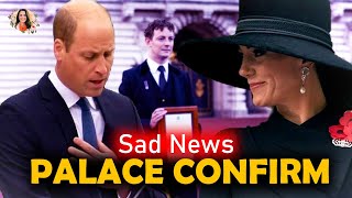 TEARS OF SORRY! The Palace Release SAD STATEMENT About Princess Catherine's Cancer Battle