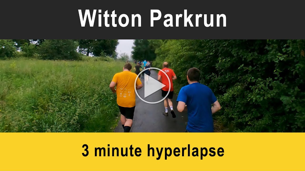 Witton Parkrun Hyperlapse - 3 mins - 14.06.25