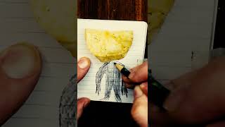 Dill Pickle Chip Monster #short #shortsfeed #draw #drawing #art #food #monster #sketch #scary #cool