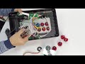 Mayflash arcade stick f500 v2 with sanwa buttons and stick