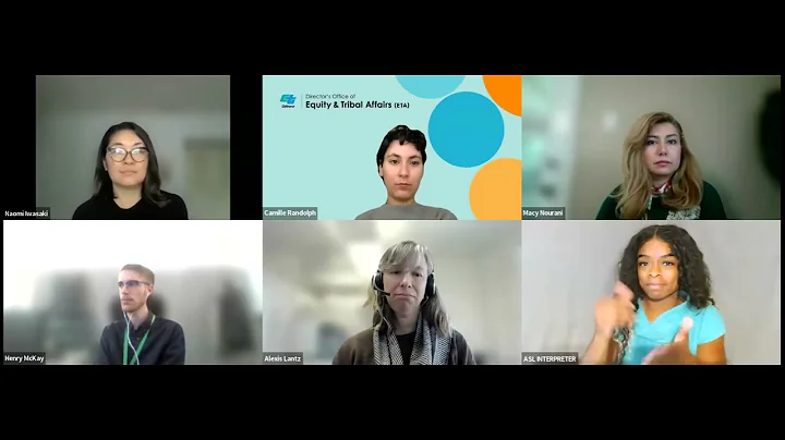 Equity Advisory Committee Data Implementation Subcommittee Meeting