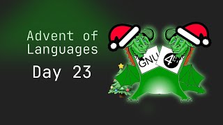Stack-Based Christmas: A Forth Adventure 📚 | Advent of Languages Day 23
