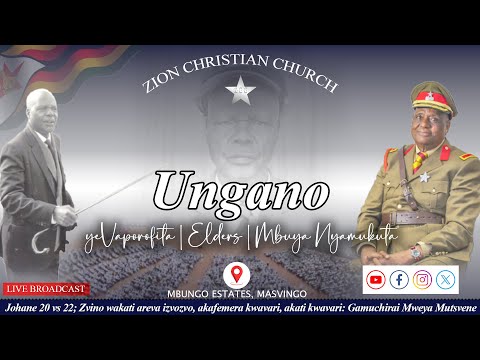 UNGANO YEVAPOROFITA SUNDAY 14 SEPTEMBER 2025 MBUNGO CITY OF PEACE