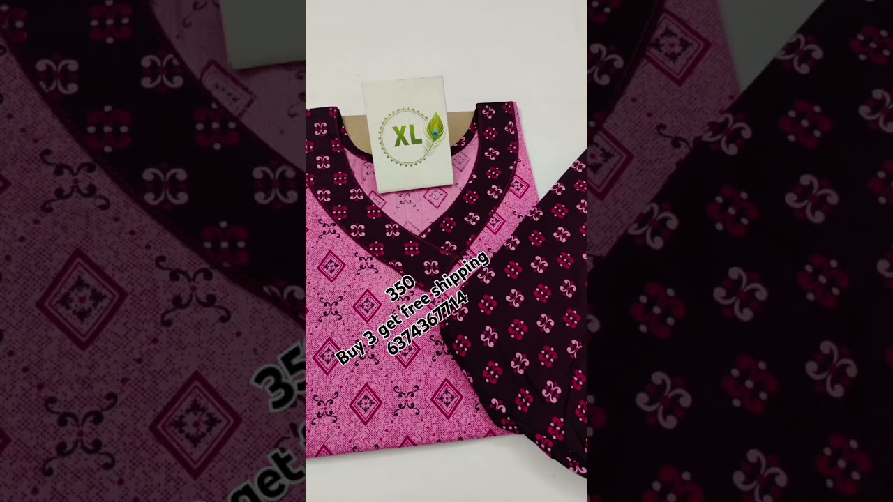 Cotton Night suits     🌹With pocket, overlock 🌹Size-XL🌹RS.350 