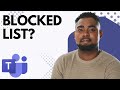 How to See Blocked List in Microsoft Teams (Find &amp; Manage Blocked Users Easily)