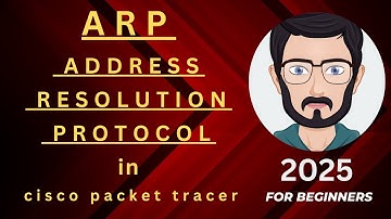 (ARP) Address Resolution Protocol | configuration using Cisco Packet Tracer | 2025
