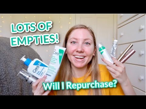 EMPTIES! Products I've