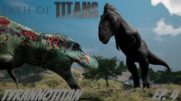 Path of Titans - Tyrannotitan Officials PVP (Ep. 4)