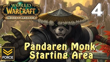 Mists of Pandaria: Pandaren Monk Starting Area Gameplay #4 (World of Warcraft)
