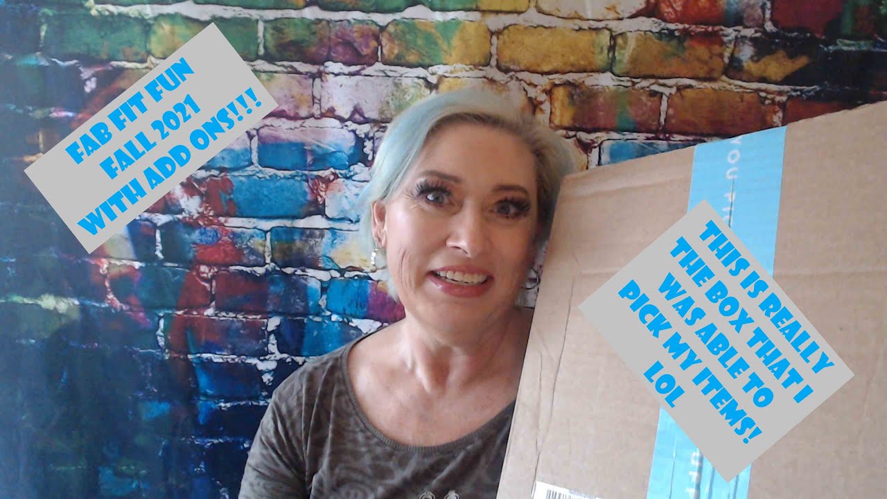 FabFitFun Fall 2021 with Add ons!!! Yes, this is my regular box that I picked! LOL