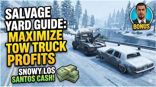 Famous GTA Online Salvage Yard Guide: How to Maximize Tow Truck Profits Profile