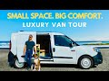 I Found the BEST Stealth Micro Camper Van For Van Life! (van tour)