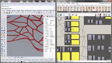 Grasshopper - Mapping Curves Voronoi