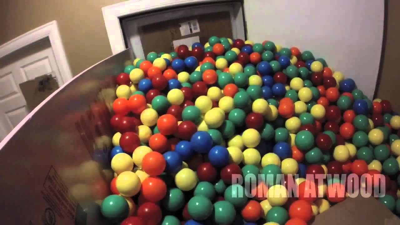 Crazy Plastic Ball PRANK!! RomanAtwood YouTube