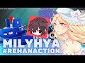 REACTION @MILYHYA Perang Kebodohan Di Laut - NGAKAK SAKIT!!! #ReHanaction【VTuber Indonesia】💖✨