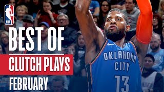 NBA's Best Clutch Plays | February 2018-19 NBA Season