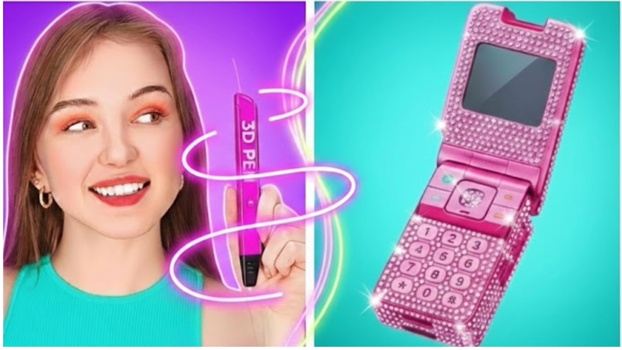 WOW! COOLE 3D-STIFT-HACKS FÜR SCHULBEDARF!|| 3D-Stift-Hacks, die TATSÄCHLICH funktionieren