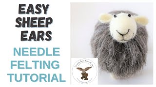 Sheep - wool needle felted lamb - needle felted animals  Needle felted  animals, Sheep crafts, Needle felting projects