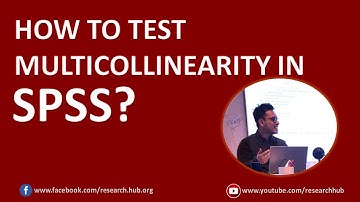 SPSS (19): Testing multicollinearity problem in regression analysis