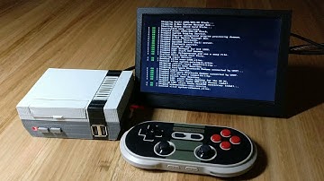 3D printed NES - RetroPi with safe shutdown and reset buttons