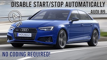 Disable START/STOP AUTOMATICALLY on Audi B9 A4, A5, S4, S5, and more! NO CODING REQUIRED!
