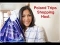 เปิดถุงช๊อปทริปโปแลนด์. Poland Trips Shopping Haul.