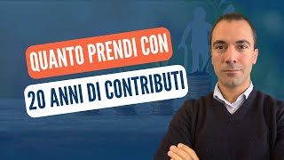 Pensione Con 20 Anni Di Contributi? Tutto Quello Che Devi Sapere