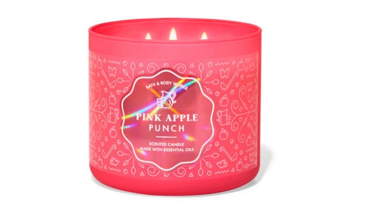 BBW PINK APPLE PUNCH CANDLE REVIEW & MORE